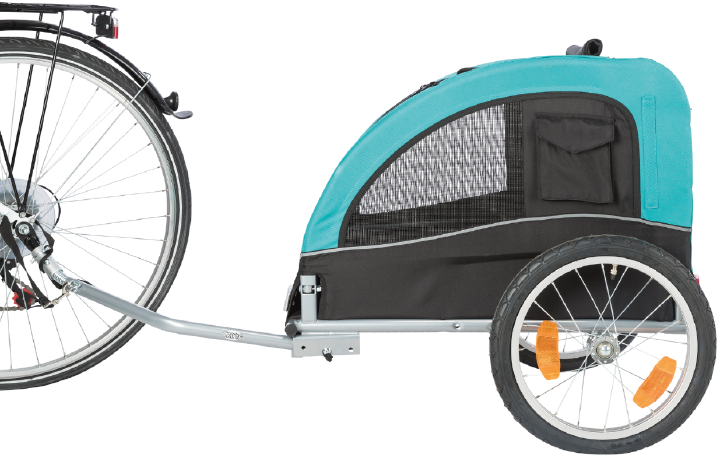 TRIXIE Fahrrad-Anhänger für Hunde